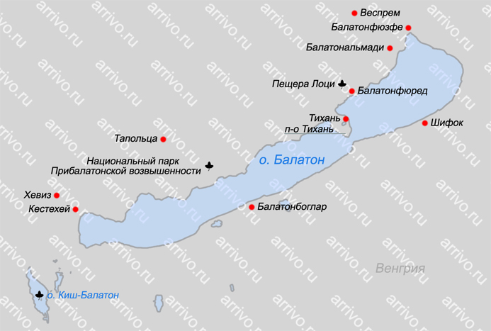 Балатон озеро на карте венгрии показать подчетртек словения